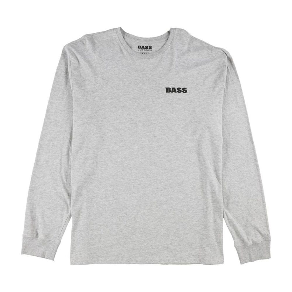 BASS OUTDOOR Mens Scenic Sunset Graphic T-Shirt, Grey, 2XL, DM